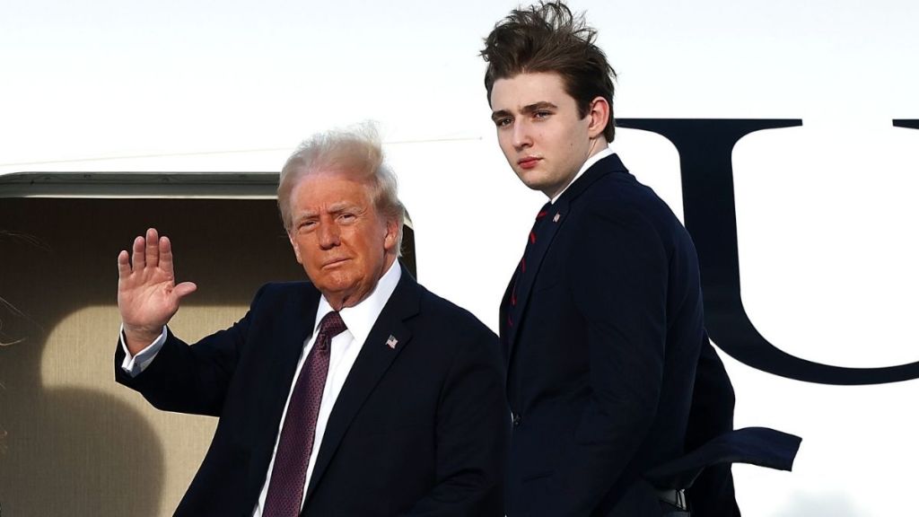 SendBarron Trends As Internet Urges Donald Trump's Son to Fight in Iran War