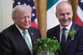 Donald Trump Focuses on Windmills While Meeting Irish PM