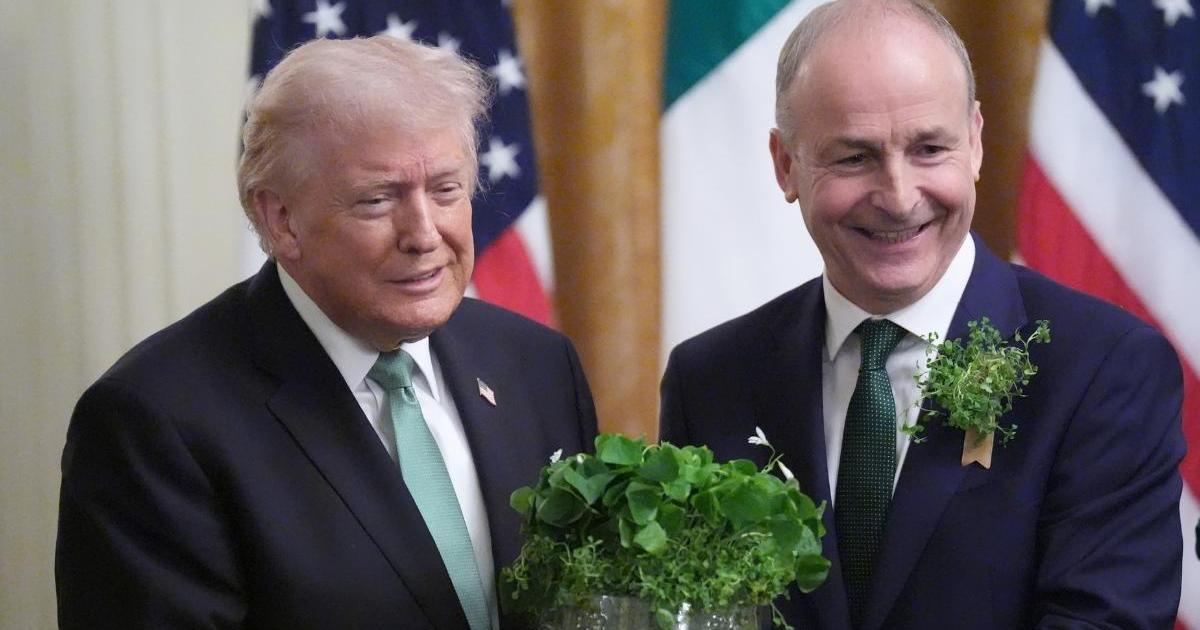 Donald Trump Focuses on Windmills While Meeting Irish PM