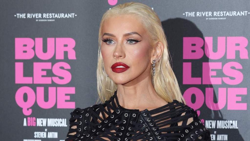 Christina Aguilera Lights Up the Stage Dancing in a Daring Bodysuit Look