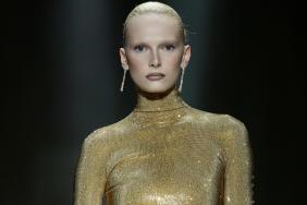 Alex Consani Dazzles in Daring Sheer Schiaparelli Corset Dress