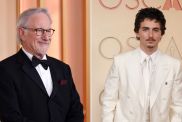 Steven Spielberg Seemingly Ignores Timothee Chalamet at Oscars