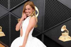 Addison Rae’s Latex Atsuko Kudo Micro Minidress’ Neckline Is All-Out Bold