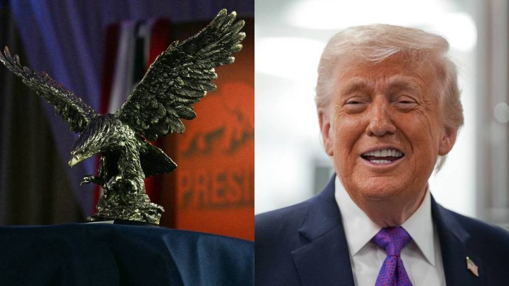 US House Speaker Gives Donald Trump an Award Amid Iran War