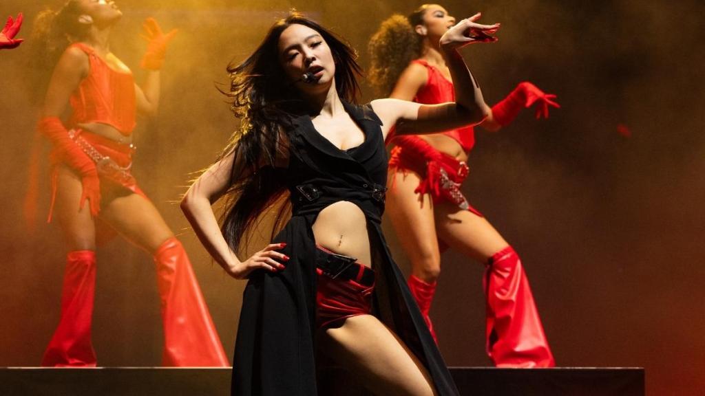 BLACKPINK’s Jennie Drops a Bold Red Triangle Bikini Look With String Details