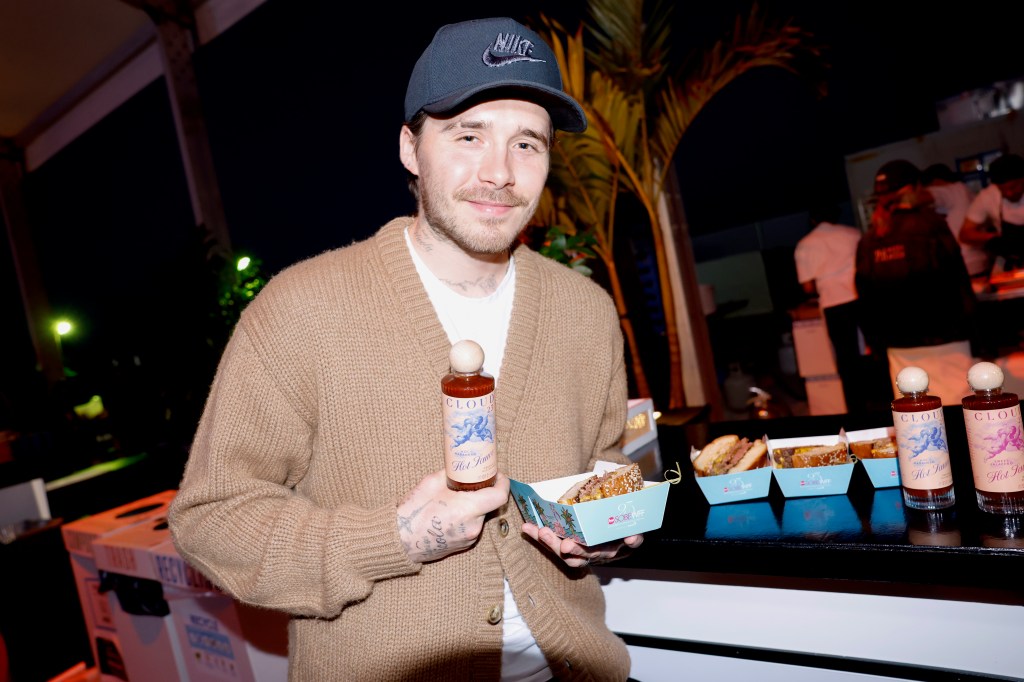 Victoria and David Beckham's son Brooklyn