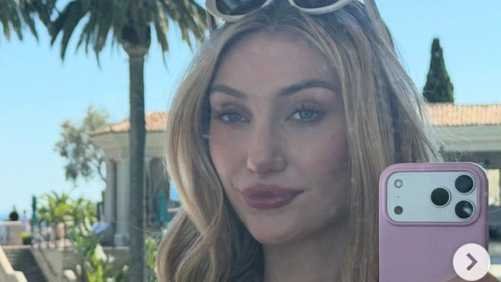 Cameron Brink swimsuit beach