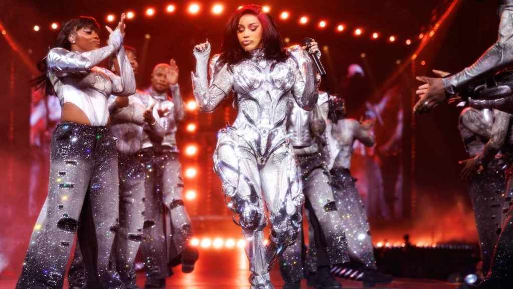 Cardi B Apologizes for Accidentally Throwing Water on Fan