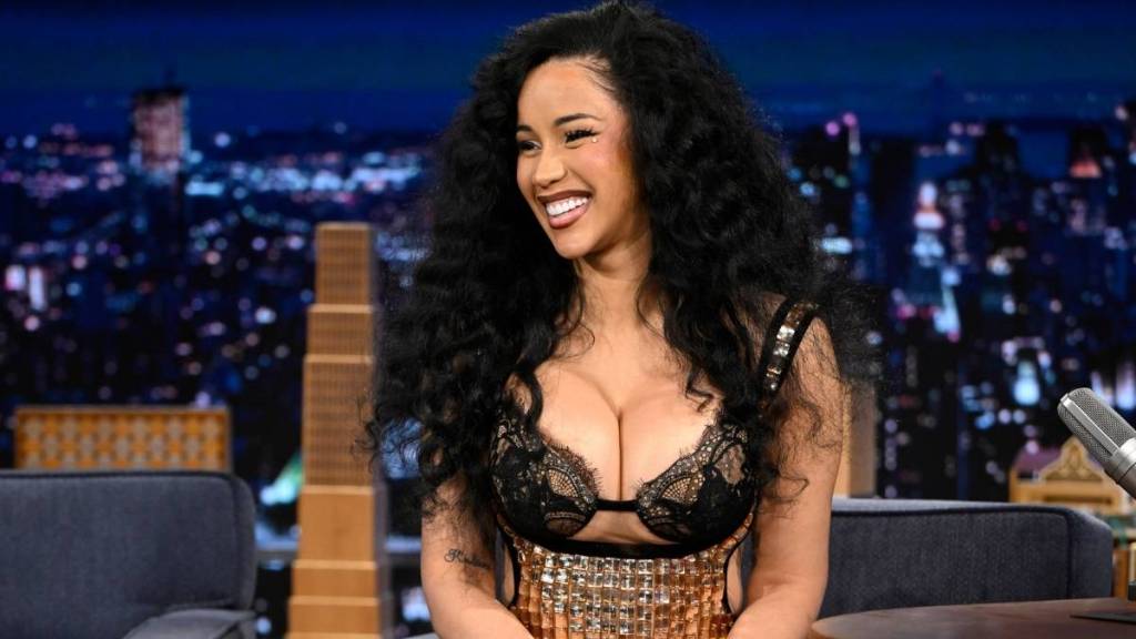 Cardi B’s Risqué Dress Look Takes Over The Tonight Show Appearance
