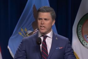 SNL’s Colin Jost Parodies Pete Hegseth, Donald Trump's Secretary of War