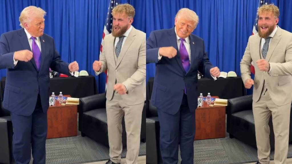 Donald Trump & Jake Paul Dance to YMCA & Internet Is Talking