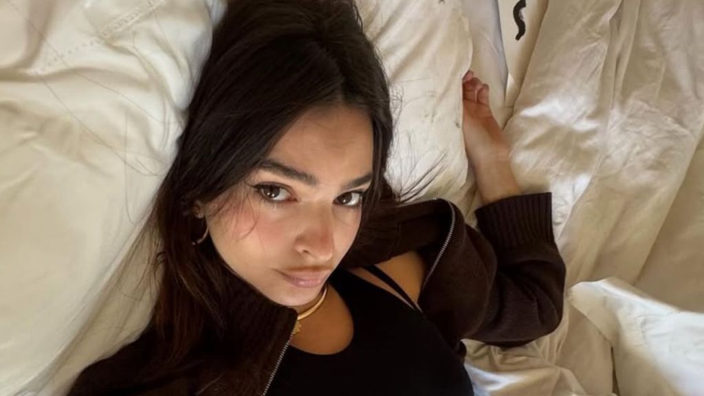 Emily Ratajkowski Keeps It Bold in Swimsuit Look Amid Oscars Hype