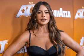 Sofia Vergara Pairs Sheer Lacy Slip Dress With $3K Bottega Veneta Bag