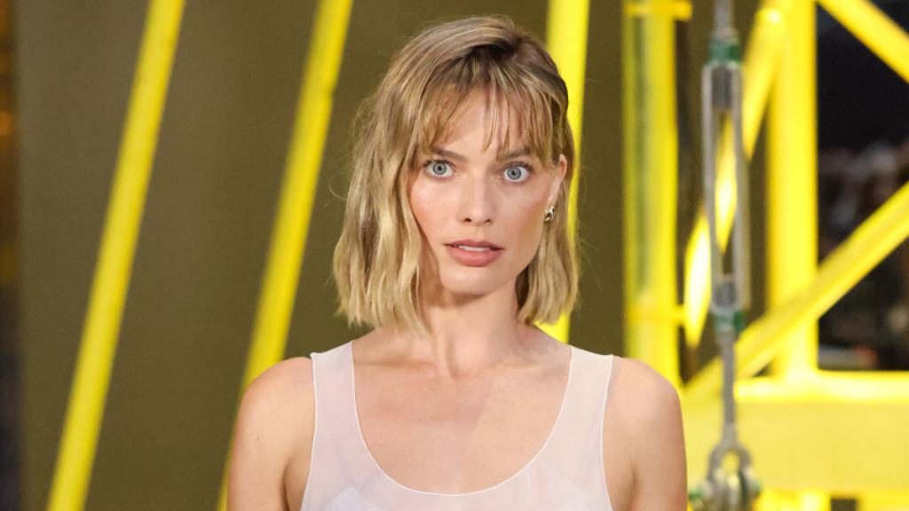 Margot Robbie's Completely Sheer Chanel Top & Pants Have a Fun Twist