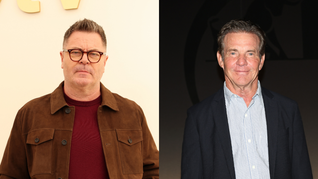 Nick Offerman Slams Dennis Quaid Amid Donald Trump Praise