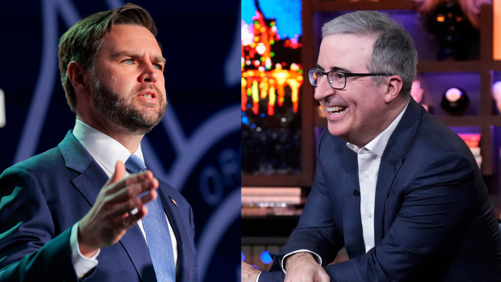 John Oliver Blasts JD Vance, Says He Has 'Become Such a Troll'