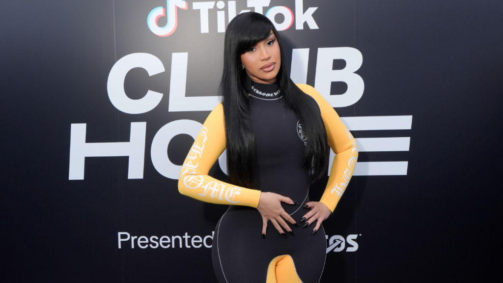 Cardi B’s Micro Miniskirt Nearly Disappears Under Patou Jacket for Allure