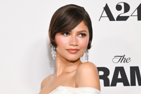 Zendaya's Patrick McDowell Crop Top & Skirt Look Gets Boldly Sheer Twist