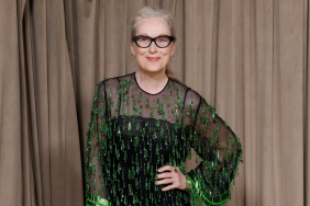 Meryl Streep's Schiaparelli Coat Dress Comes With Not 1 but 3 High Slits