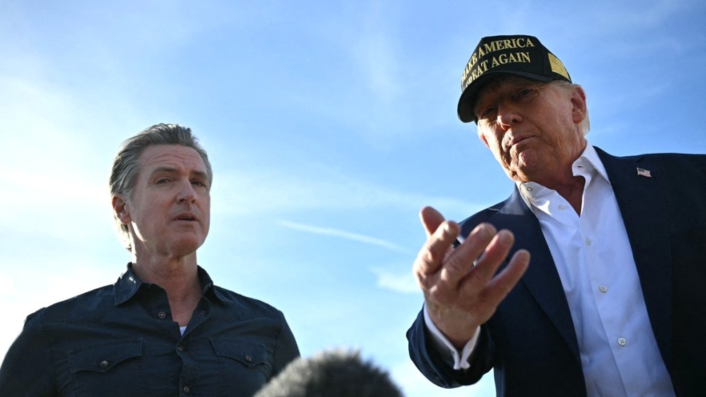 Gavin Newsom Slams Donald Trump's ICE Decision