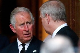 King Charles and Andrew Windsor