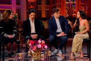 Lisa Vanderpump, Tom Sandoval, Tom Schwartz, and Scheana Shay on the Vanderpump Rules Season 10 reunion