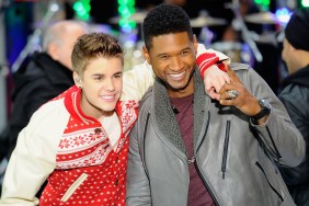 Justin Bieber and Usher