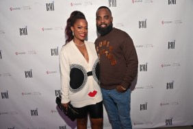 Todd Tucker with his ex Kandi Burruss