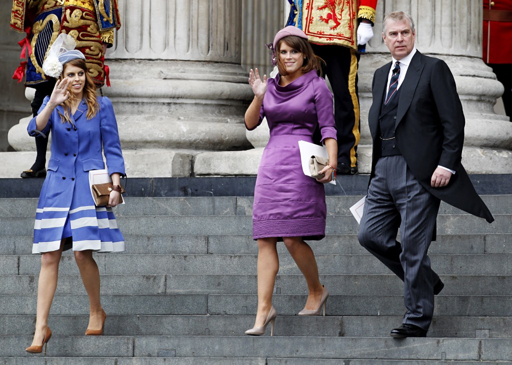 Princesses Eugenie and Beatrice 