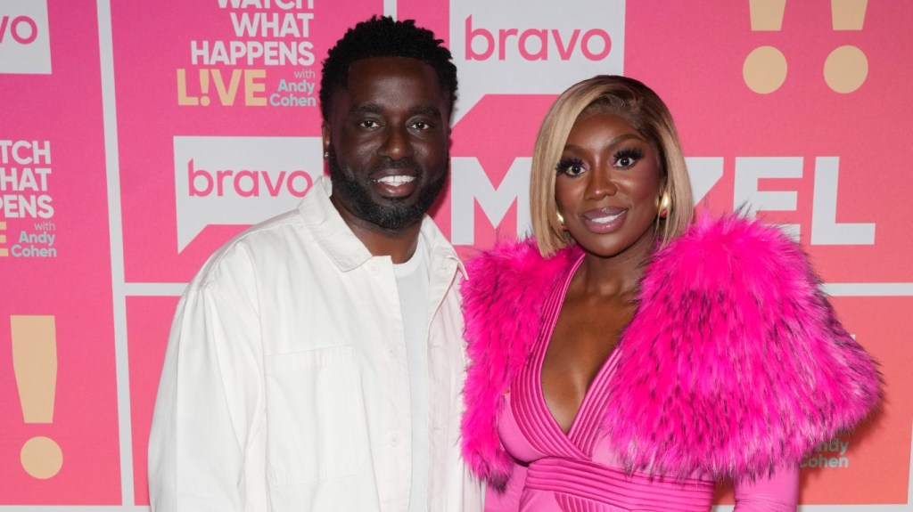 Eddie Osefo and Wendy Osefo at Bravo Fan Fest Miami