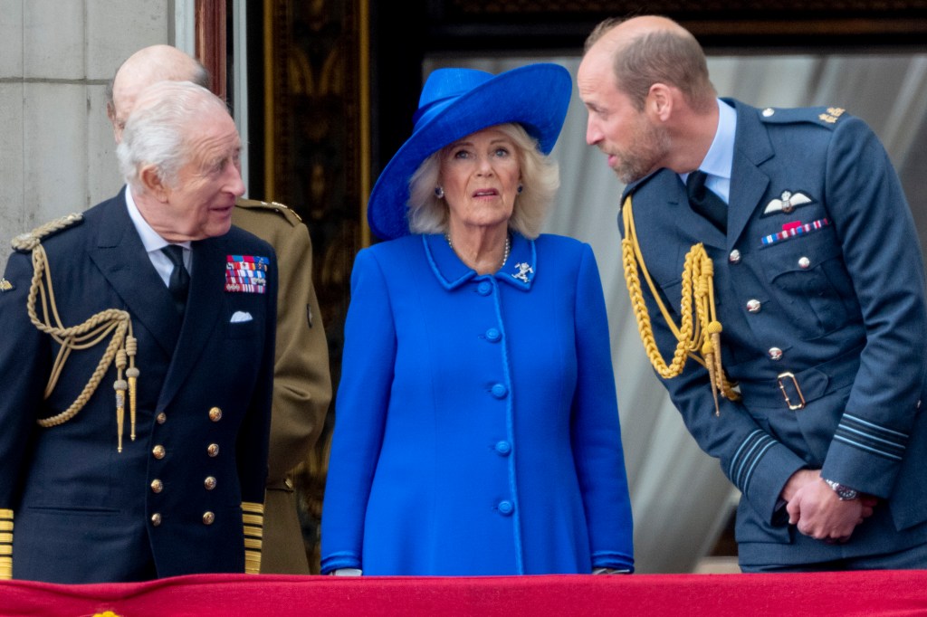 King Charles and Prince William