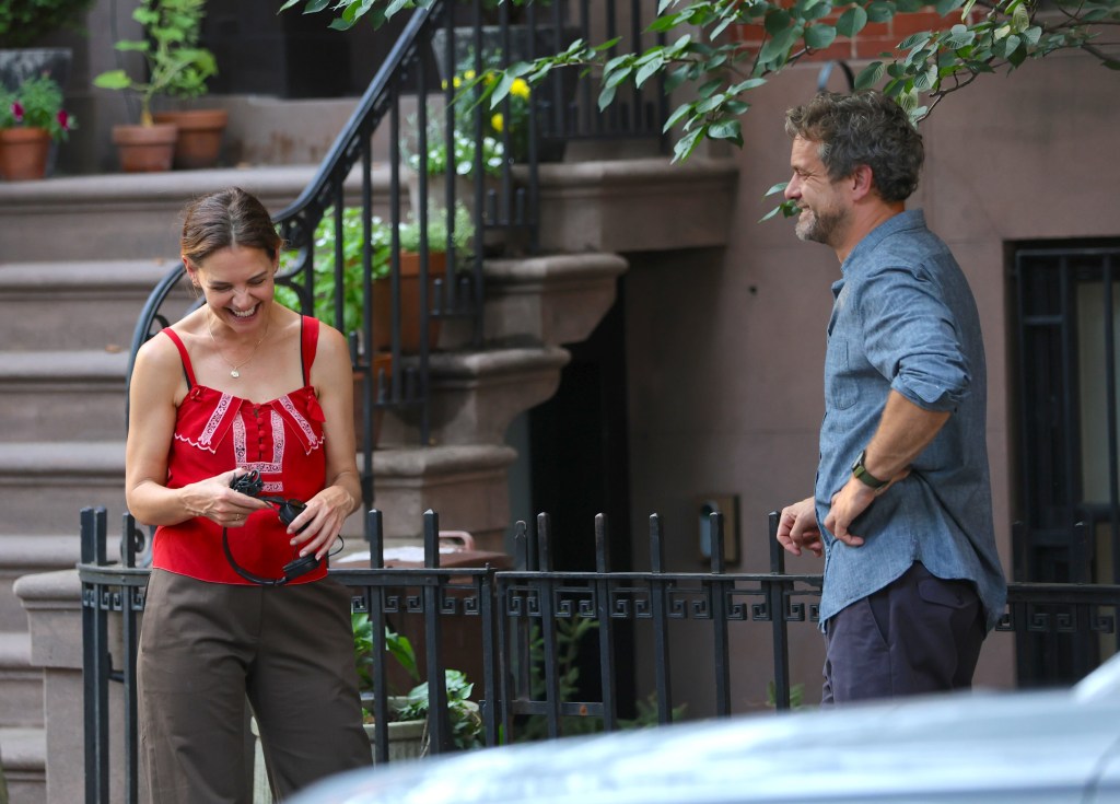 Katie Holmes and Joshua Jackson 