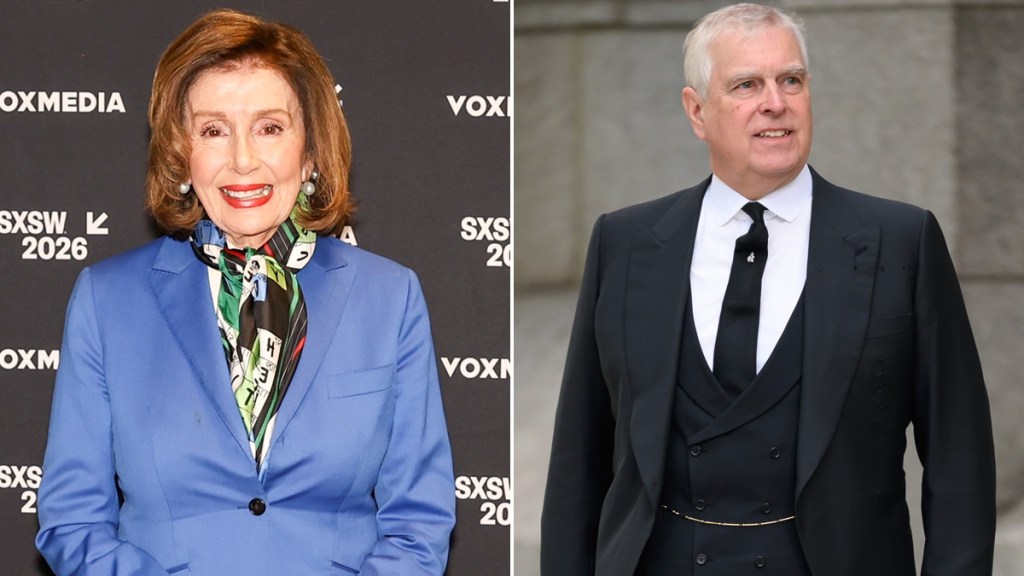 nancy pelosi ex-prince andrew