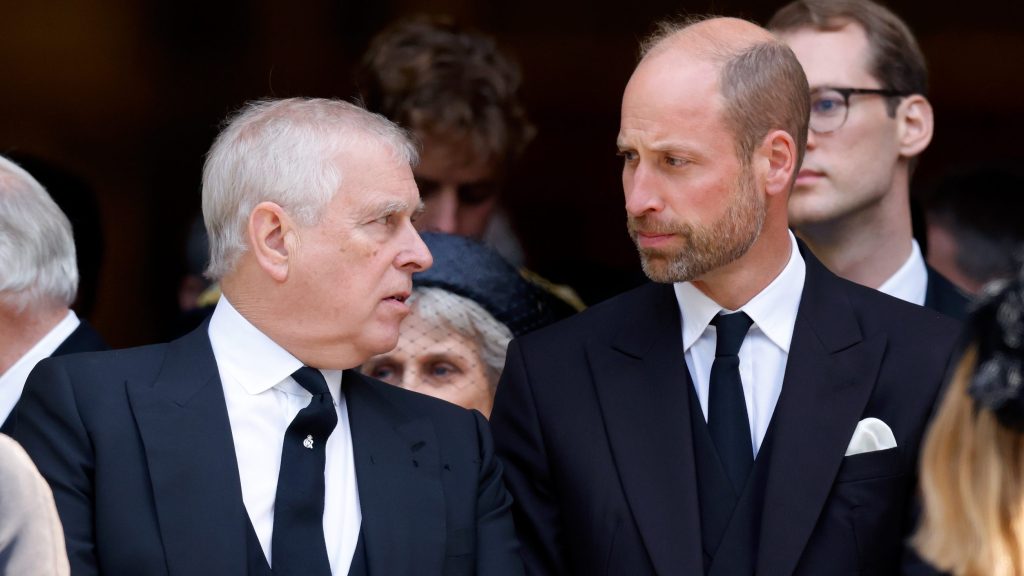 Andrew and Prince William