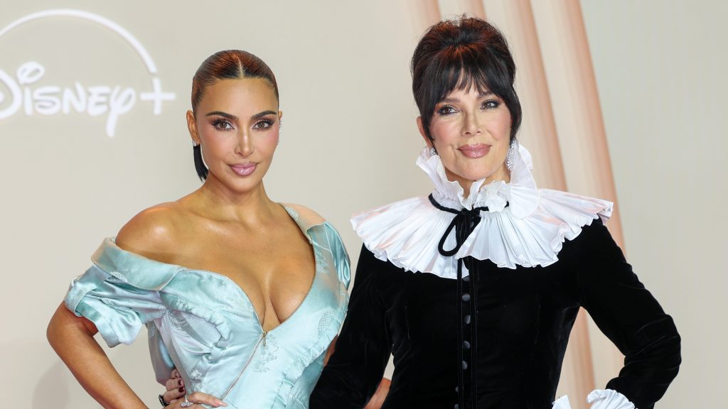 Kim K and Kris Jenner