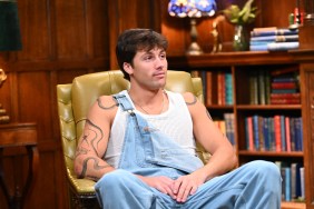 Rob Rausch in his overalls on The Traitors Season 4