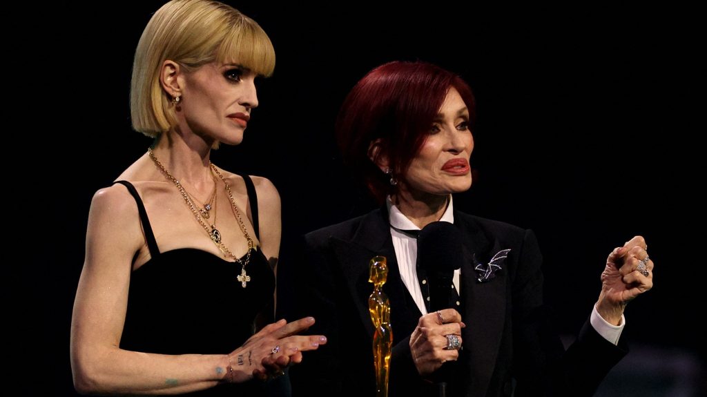 Sharon and Kelly Osbourne