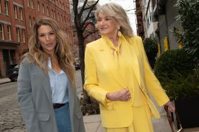 Martha Stewart and her makeup person