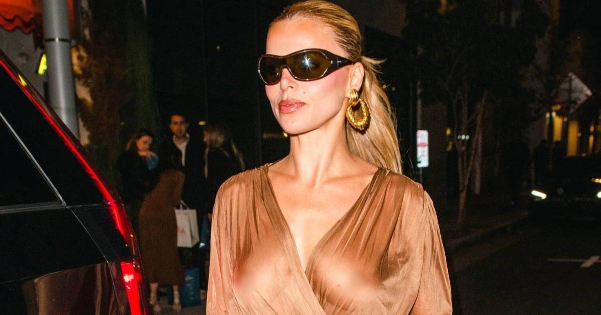 Brooks Nader Enjoys Dinner Date in Completely Sheer Bodysuit&hellip;