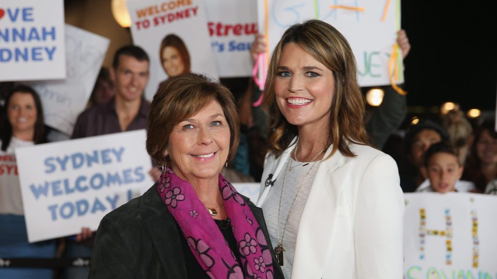 Nancy and Savannah Guthrie