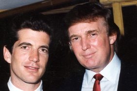 JFK Jr and a guest