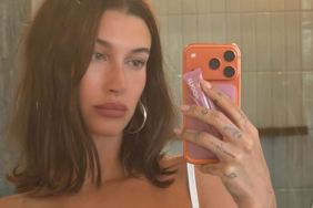 Hailey Bieber’s Micro Shorts Are Just Perfect To Fit Rhode’s Pocket Blush