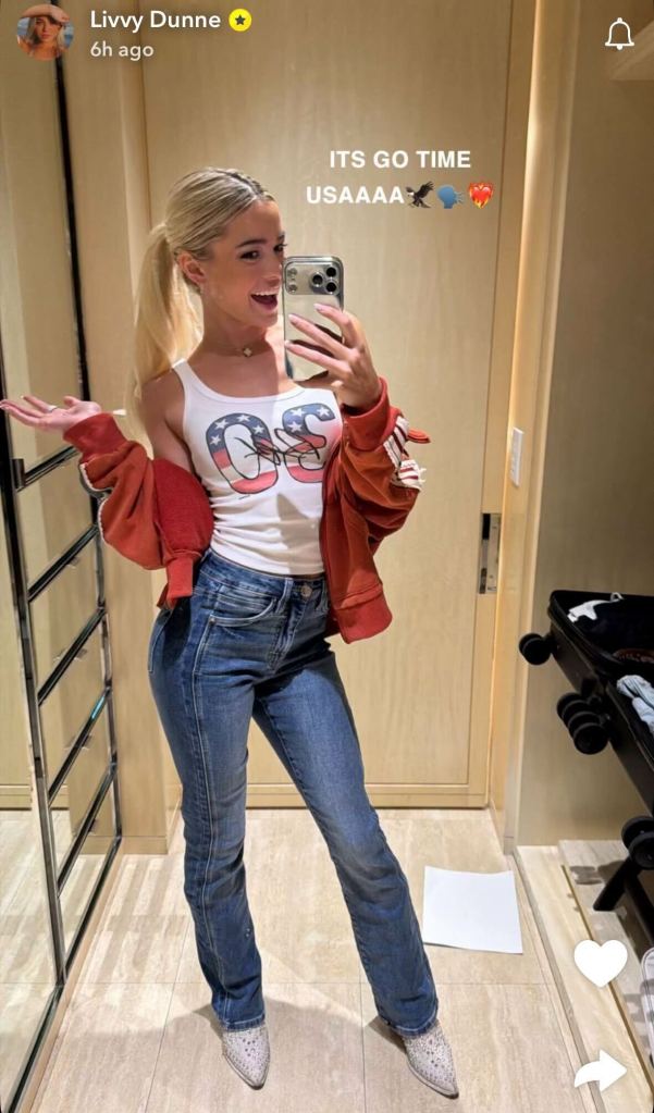 Livvy Dunne Paul Skenes team USA
