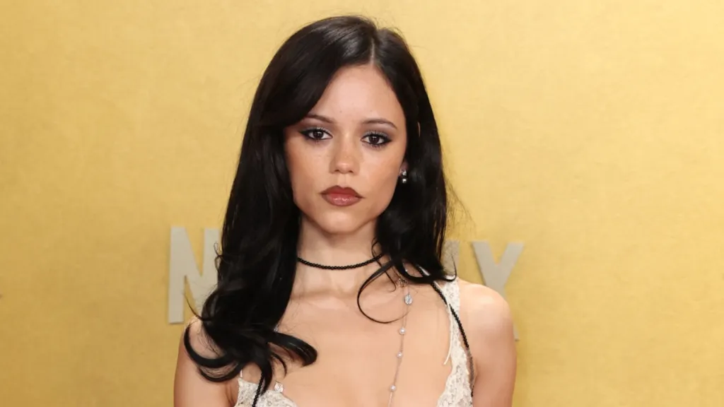 Jenna Ortega Owns the Night in Striking Sheer Ensemble at Actor Awards