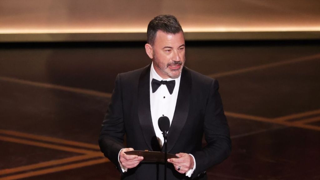 'Exhausted' Jimmy Kimmel Comments on US After Donald Trump Diss at Oscars