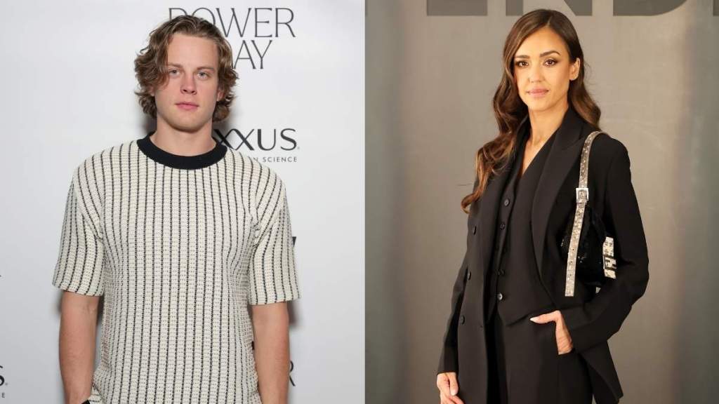 Joe Burrow & Jessica Alba