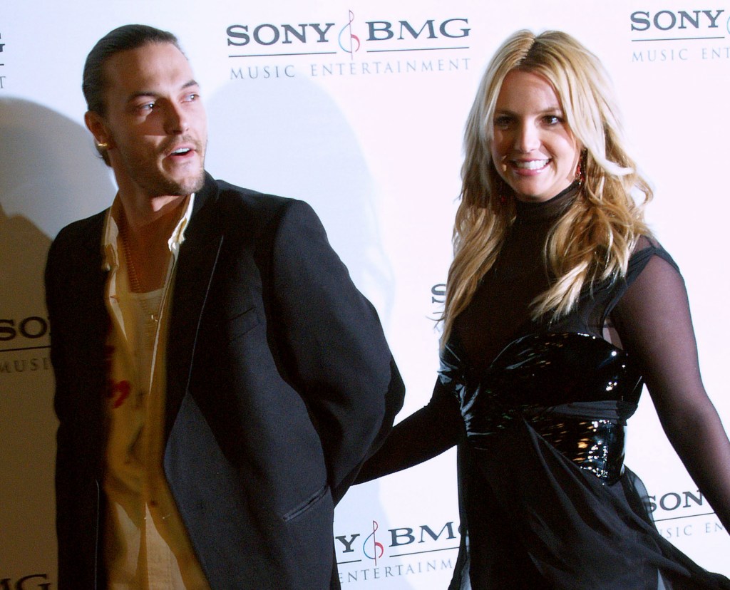 Kevin Federline and Britney Spears 