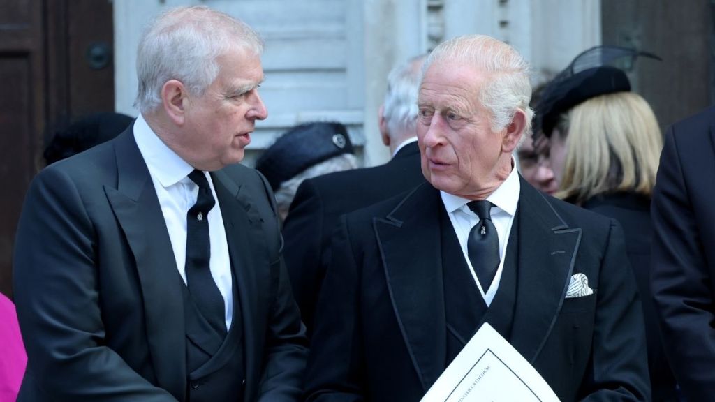 King Charles, Prince Andrew