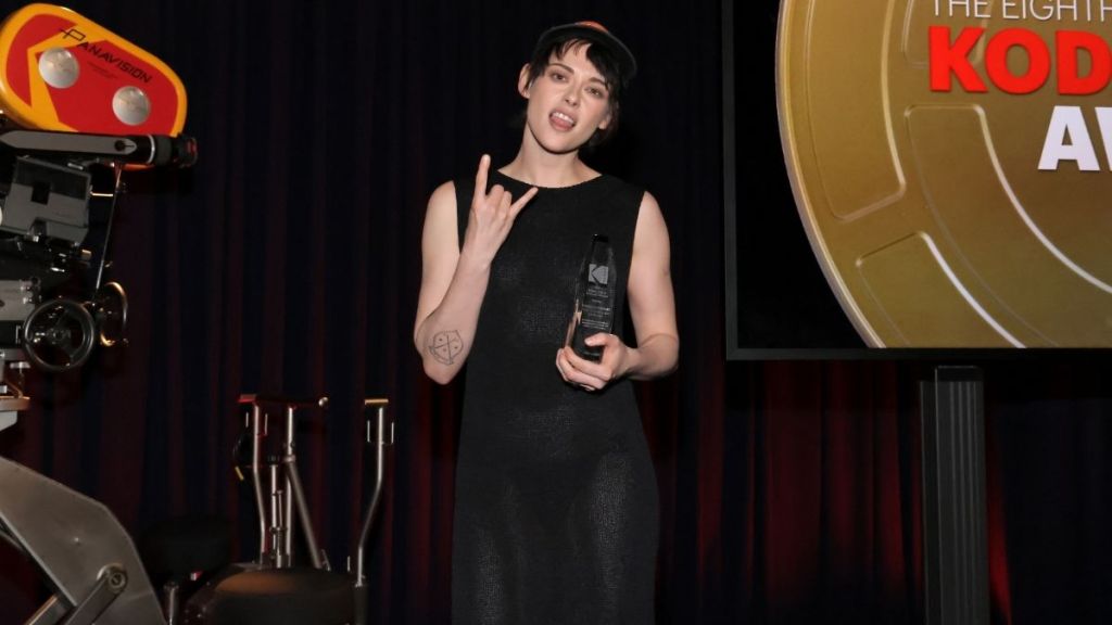 Kristen Stewart’s Daring Sheer Style Dominates the Kodak Film Awards Carpet