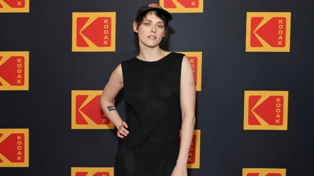Kristen Stewart's Bold Chanel Knit Dress Is Completely See-Through